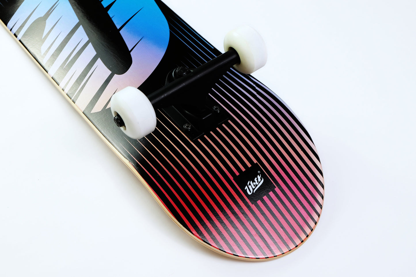 Uber Blue Logo Skateboard - SkatebruhSG