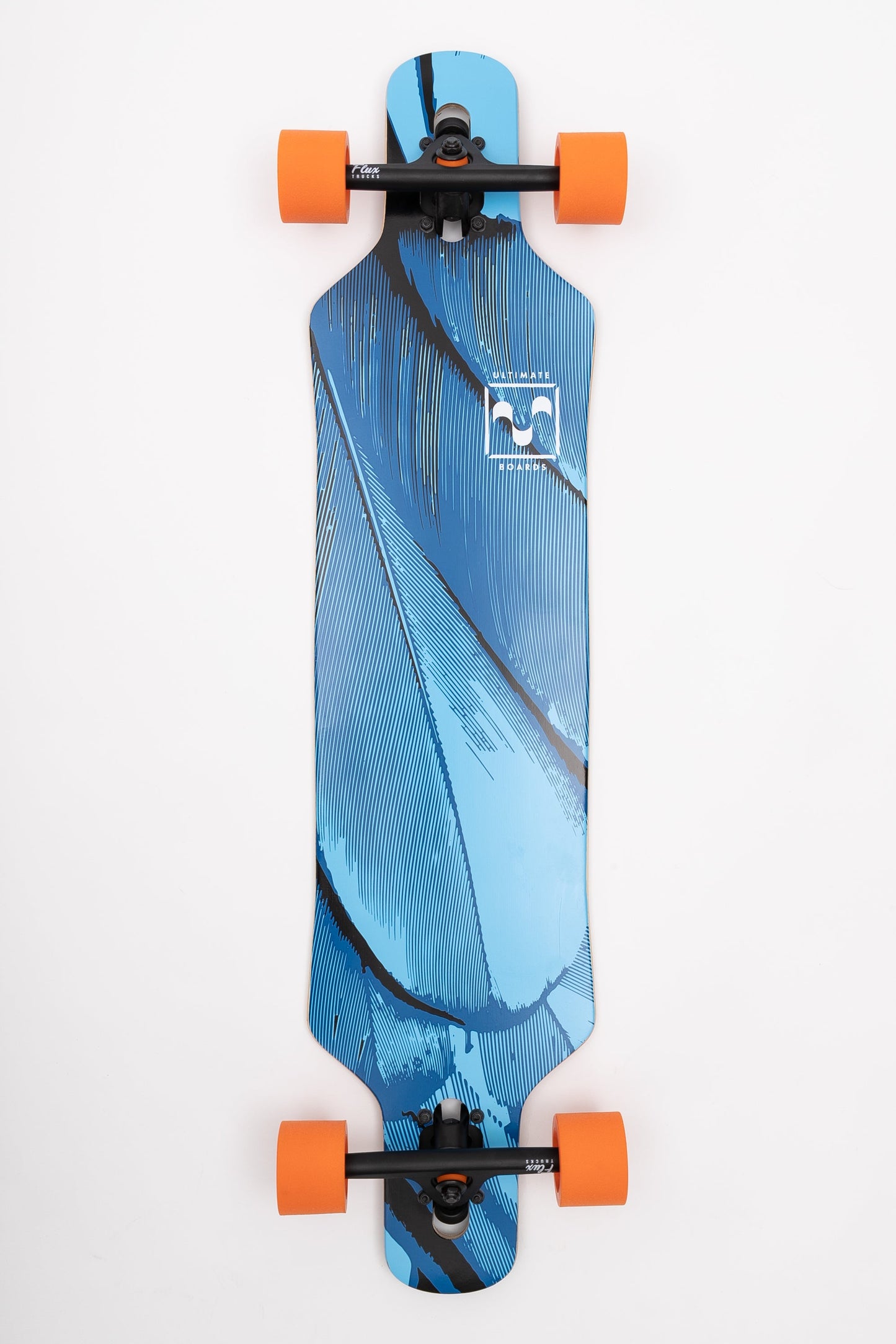 Ultimate Boards 'Down' drop-through longboard - SkatebruhSG