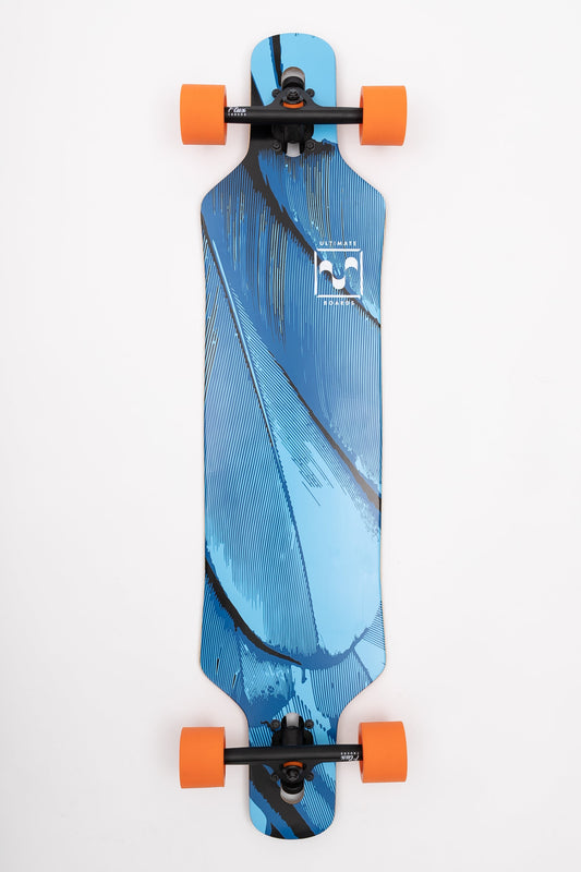 Ultimate Boards 'Down' drop-through longboard - SkatebruhSG