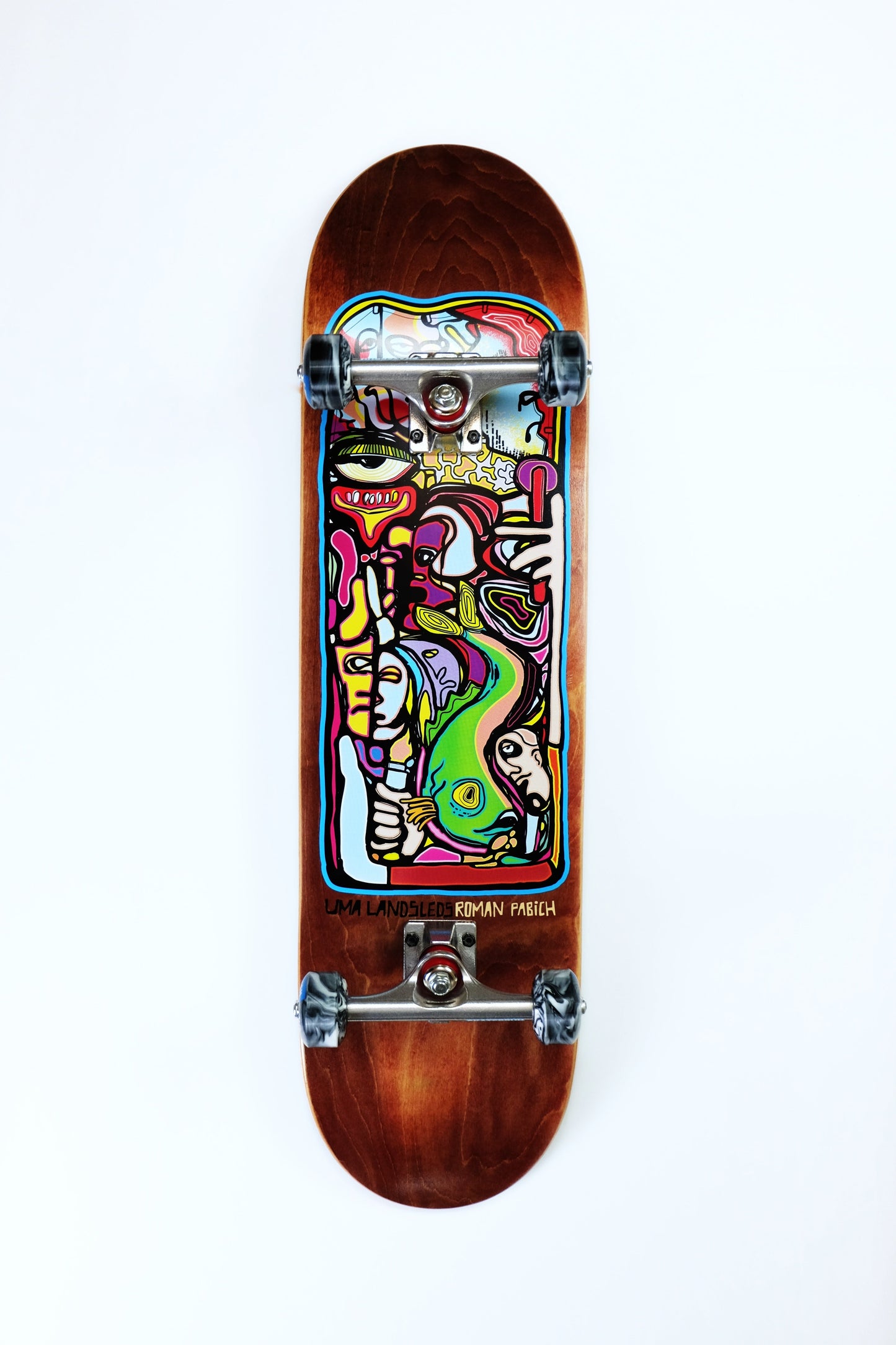 UMA 8.375" Streams Roman Pabich skateboard - SkatebruhSG