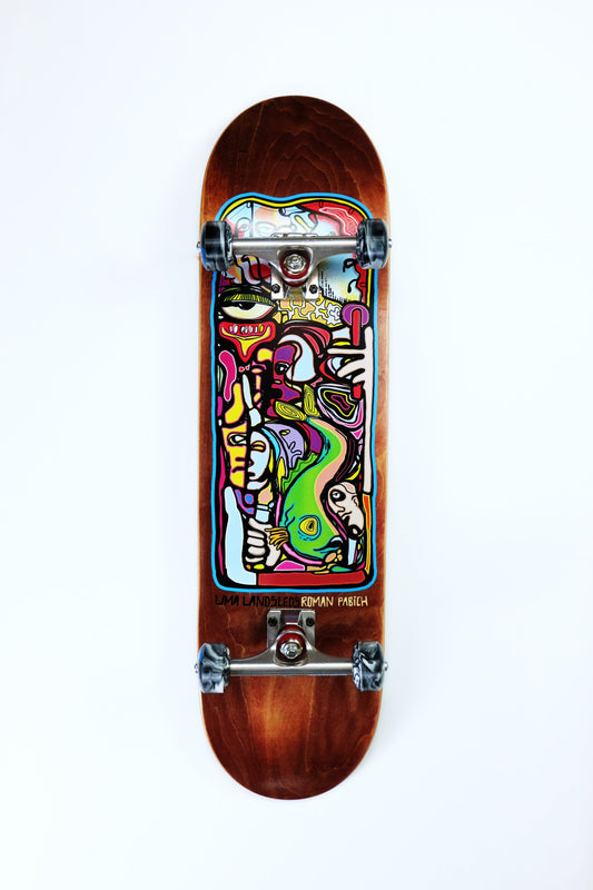UMA 8.375" Streams Roman Pabich skateboard - SkatebruhSG