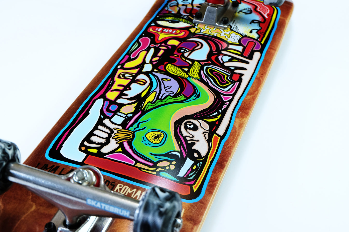 UMA 8.375" Streams Roman Pabich skateboard - SkatebruhSG