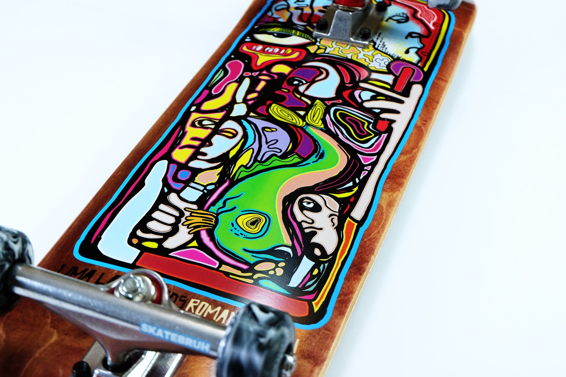 UMA 8.375" Streams Roman Pabich skateboard - SkatebruhSG