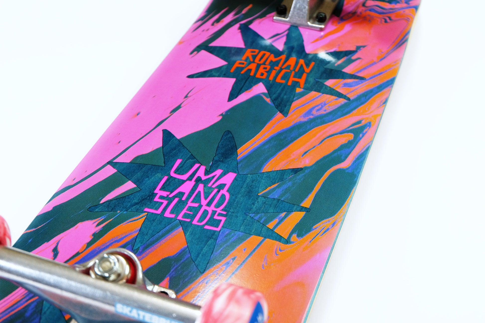 UMA 8.5" Roman Pabich Pop Art skateboard - SkatebruhSG