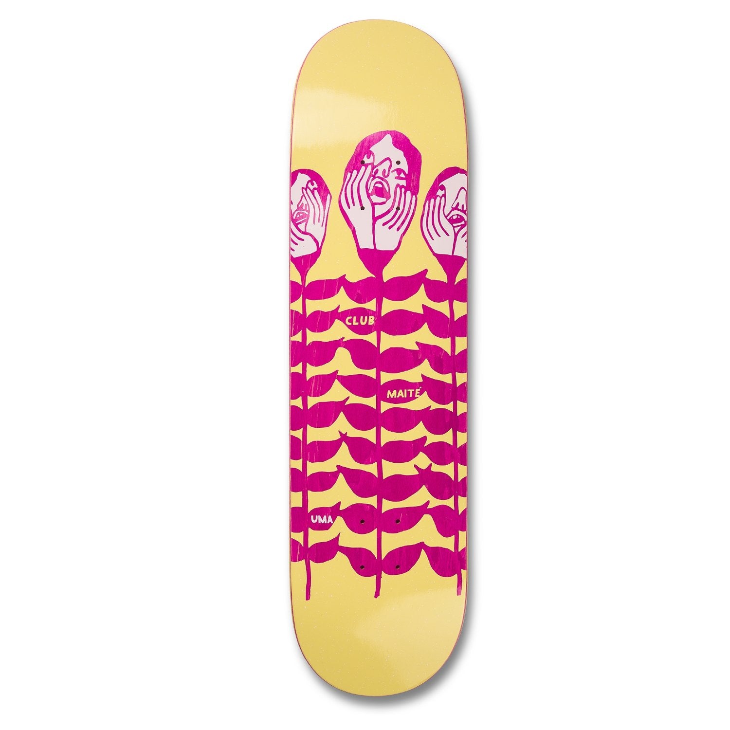 UMA Abnormal Growth Maité 8.25" skateboard deck - SkatebruhSG Singapore Skateshop