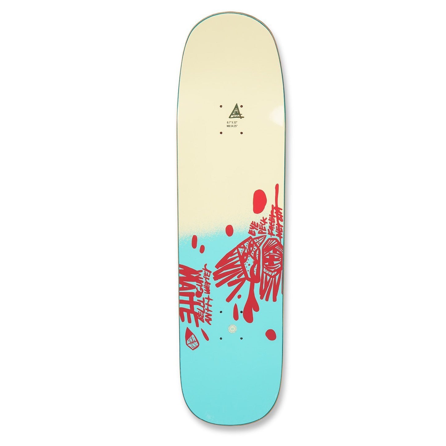 UMA Maité 8.25" skateboard deck - SkatebruhSG Singapore Skateshop