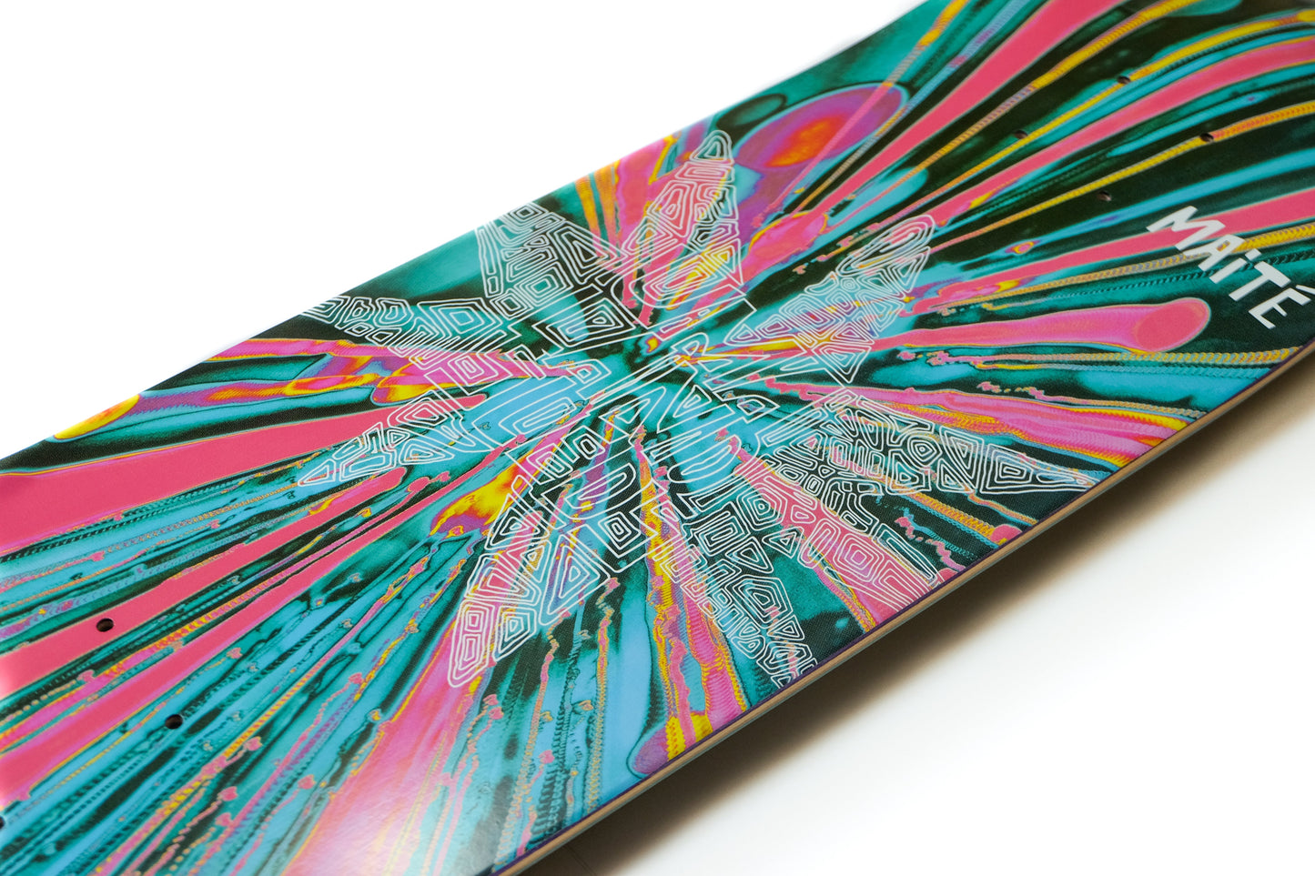 Uma Maite Pathways 8.5" skateboard deck - SkatebruhSG