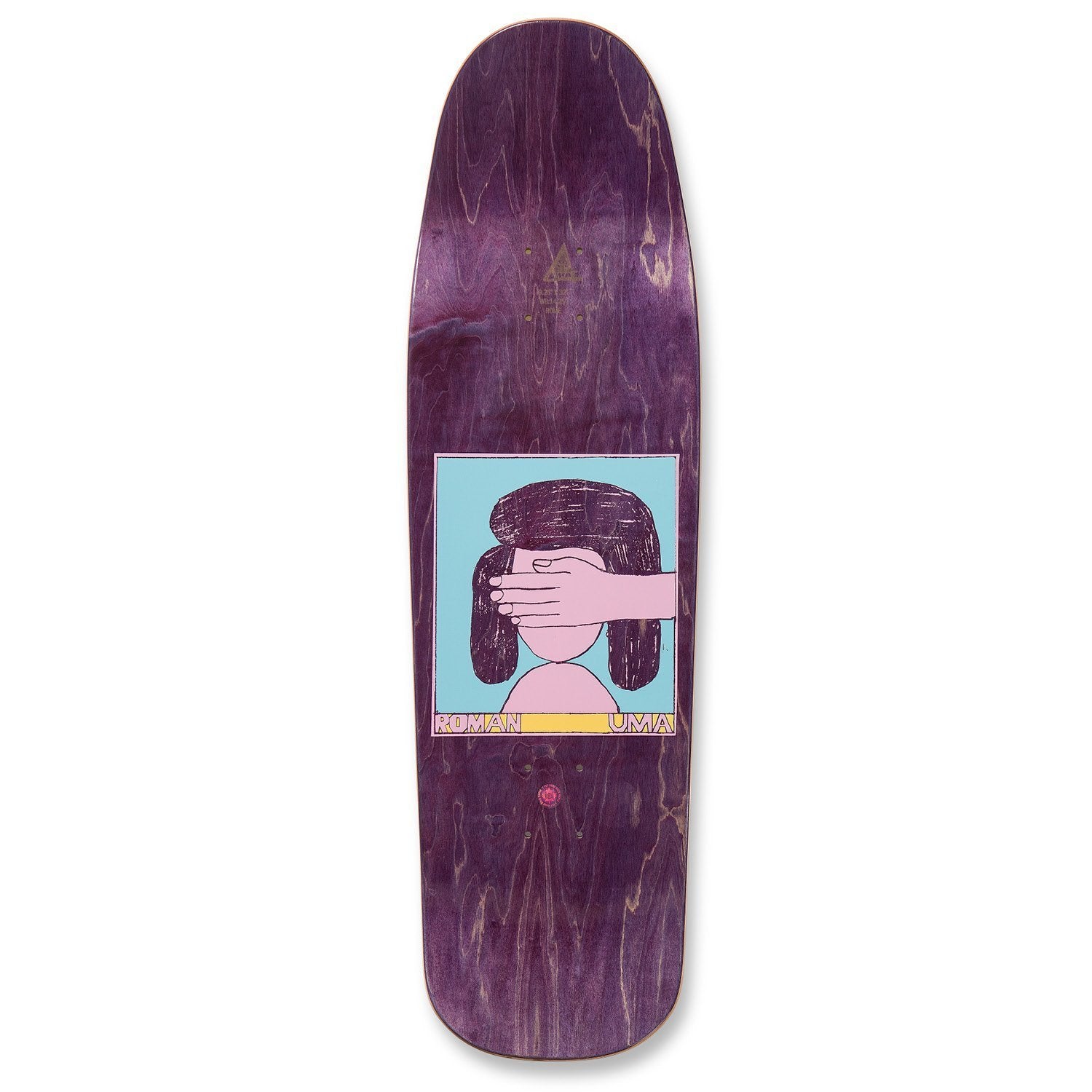 UMA Punch And Run 9.25" skateboard deck - SkatebruhSG