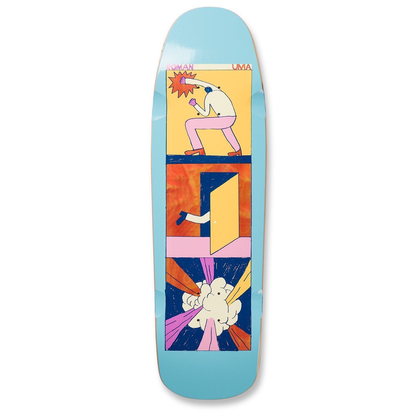 UMA Punch And Run 9.25" skateboard deck - SkatebruhSG