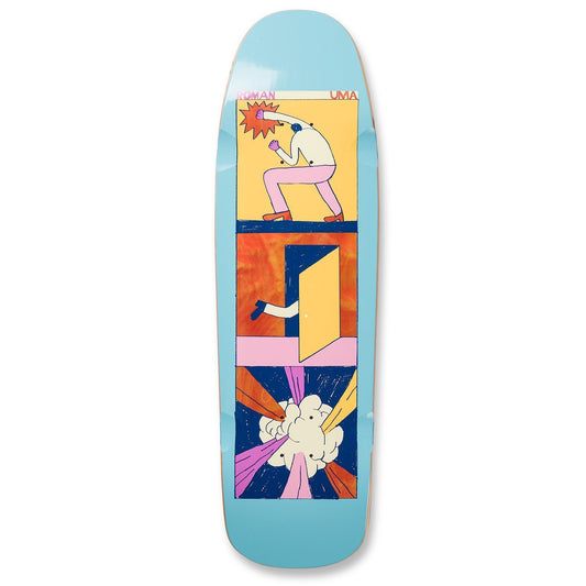 UMA Punch And Run 9.25" skateboard deck - SkatebruhSG