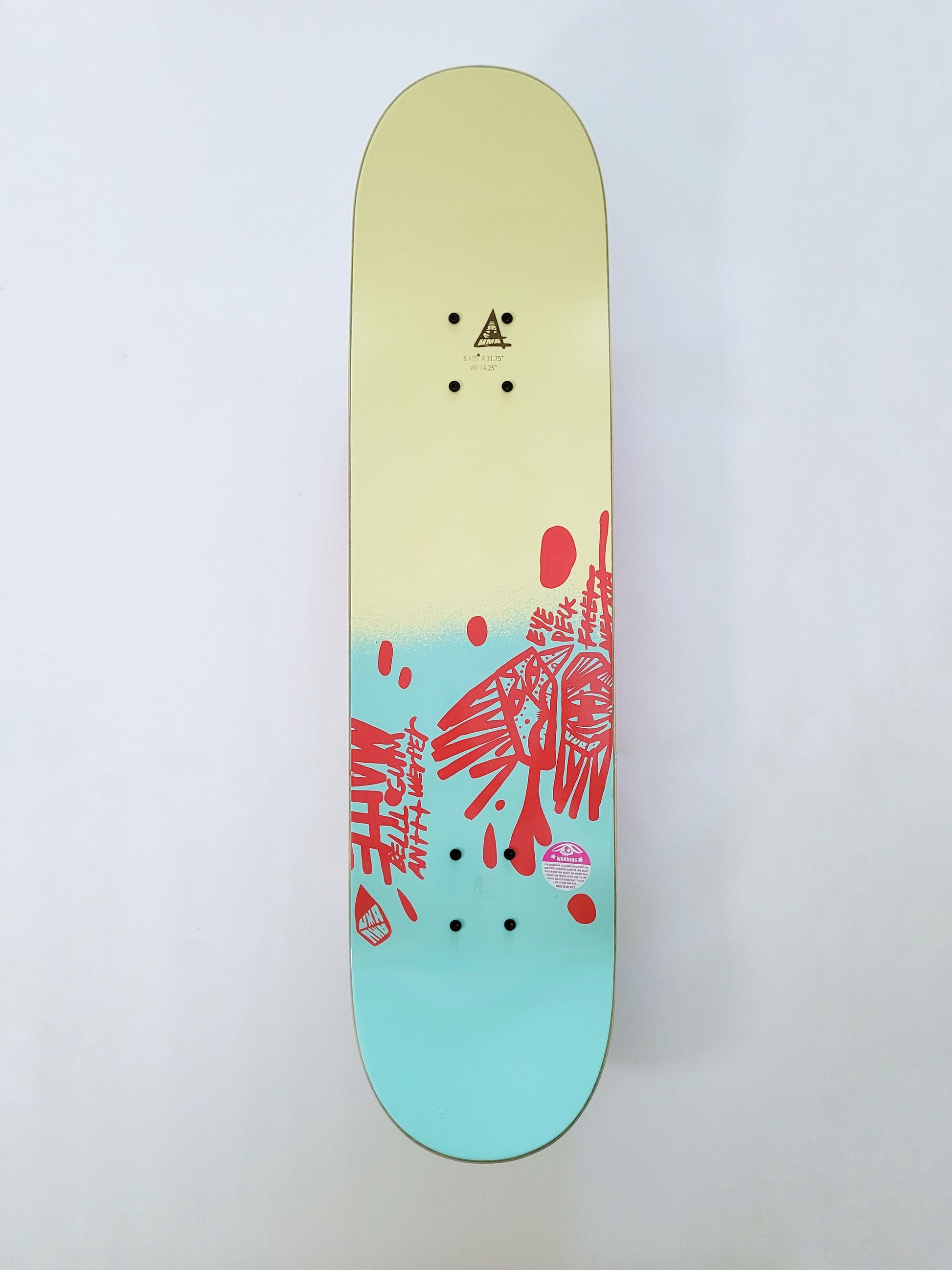 UMA Right Said Red Maité Skateboard - SkatebruhSG
