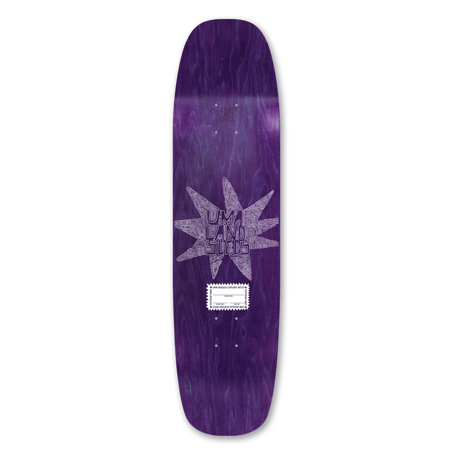Uma Streams Evan Smith 8.625" on Headroom skateboard deck - SkatebruhSG
