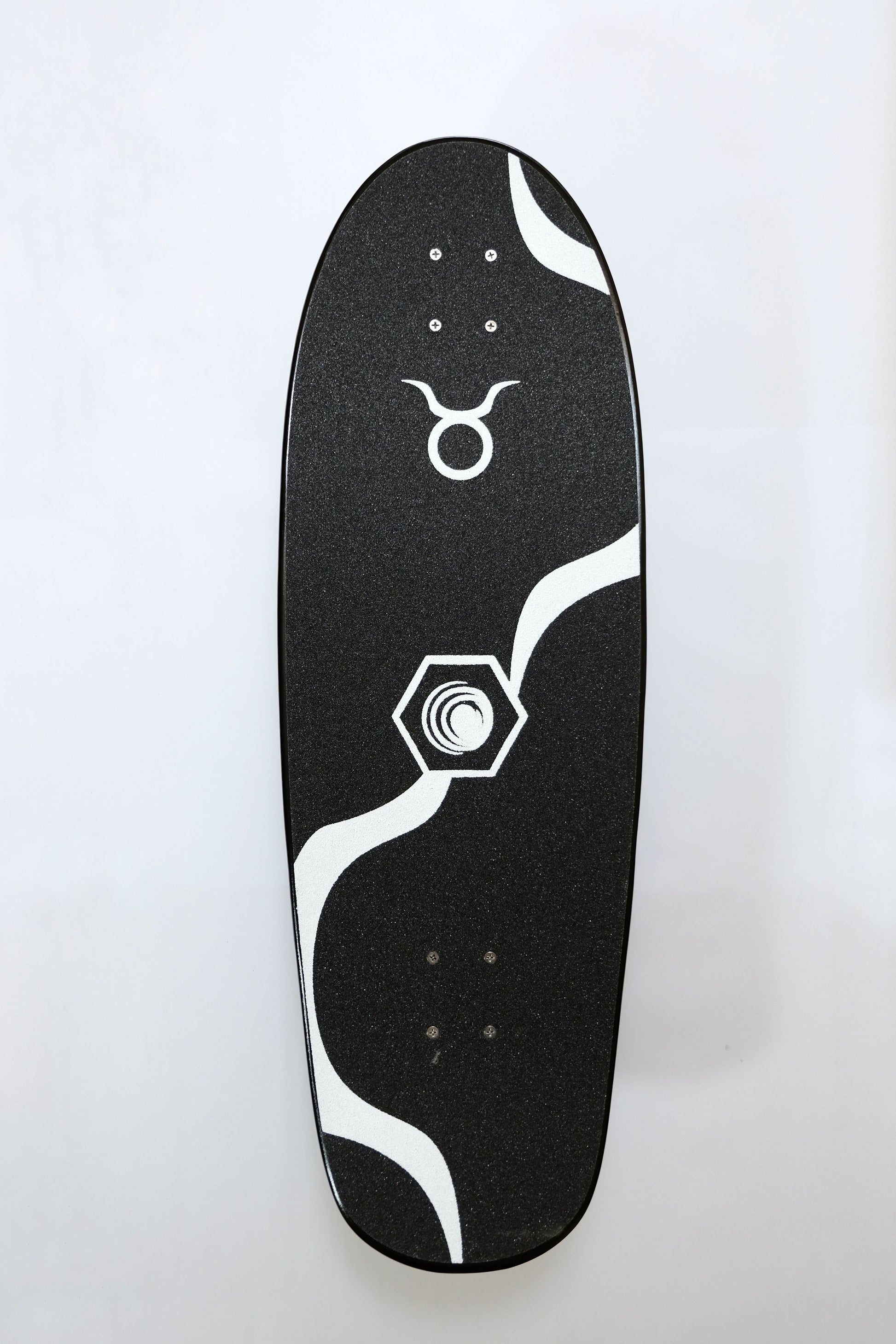 Waterborne Black Bamboo Taurus Surfskate - SkatebruhSG