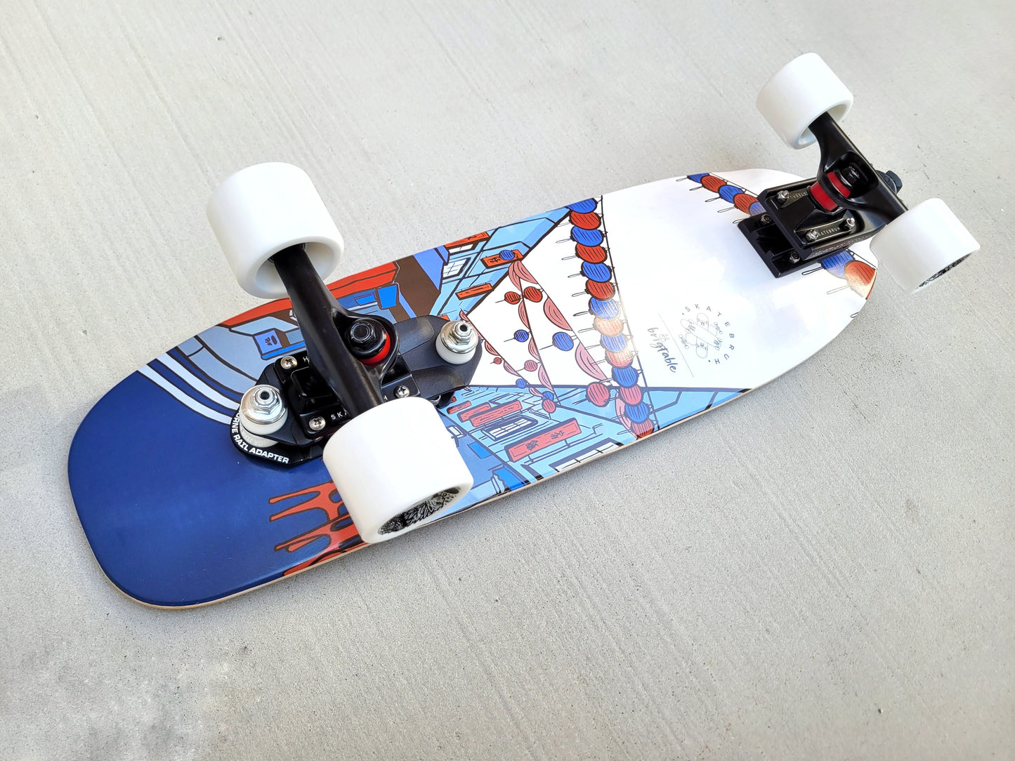 Waterborne Chinatown Skatebruh Surfskate - SkatebruhSG