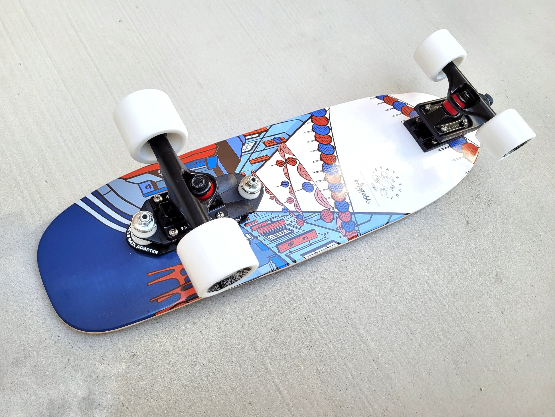 Waterborne Chinatown Skatebruh Surfskate - SkatebruhSG