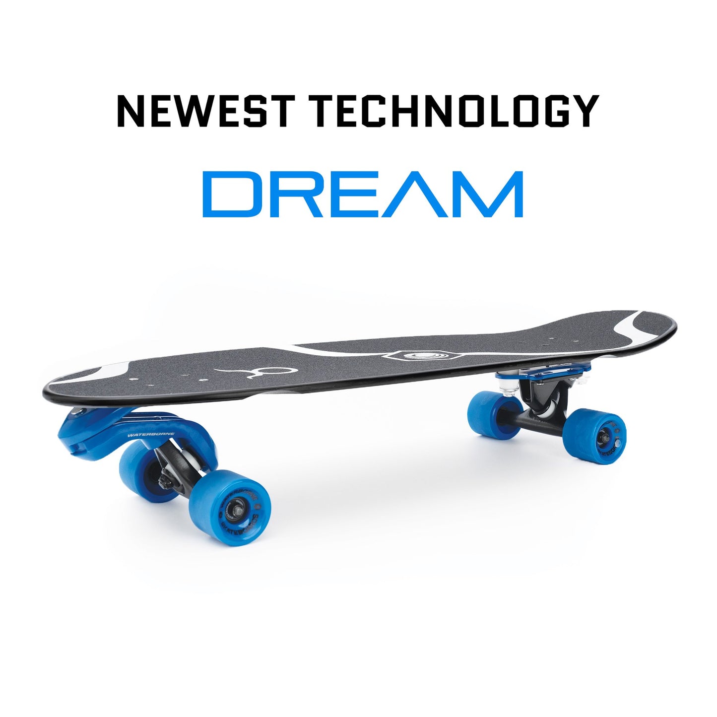 Waterborne DREAM Taurus Black Bamboo Surfskate - SkatebruhSG