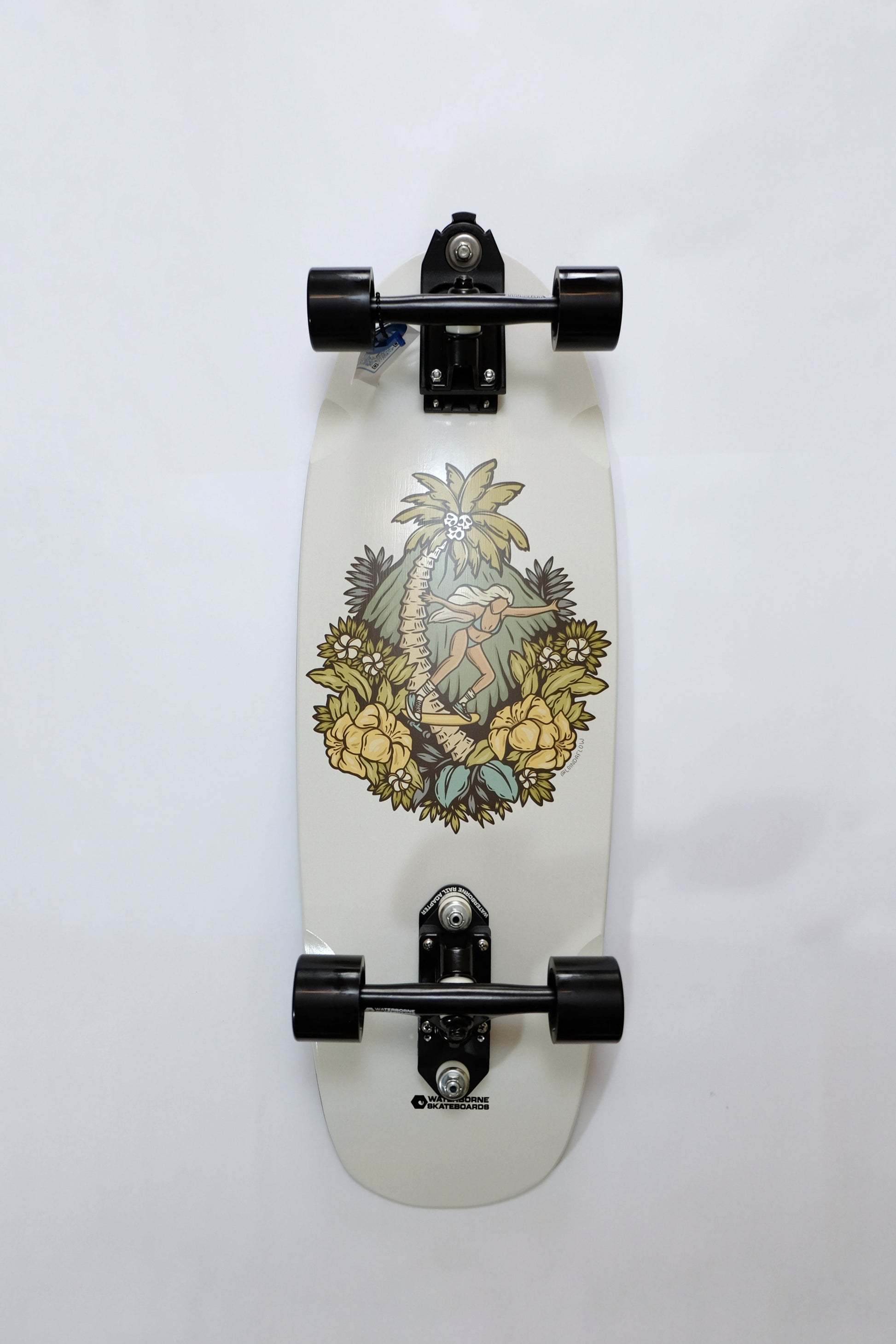 Waterborne Island Tropic Taurus Surfskate - SkatebruhSG