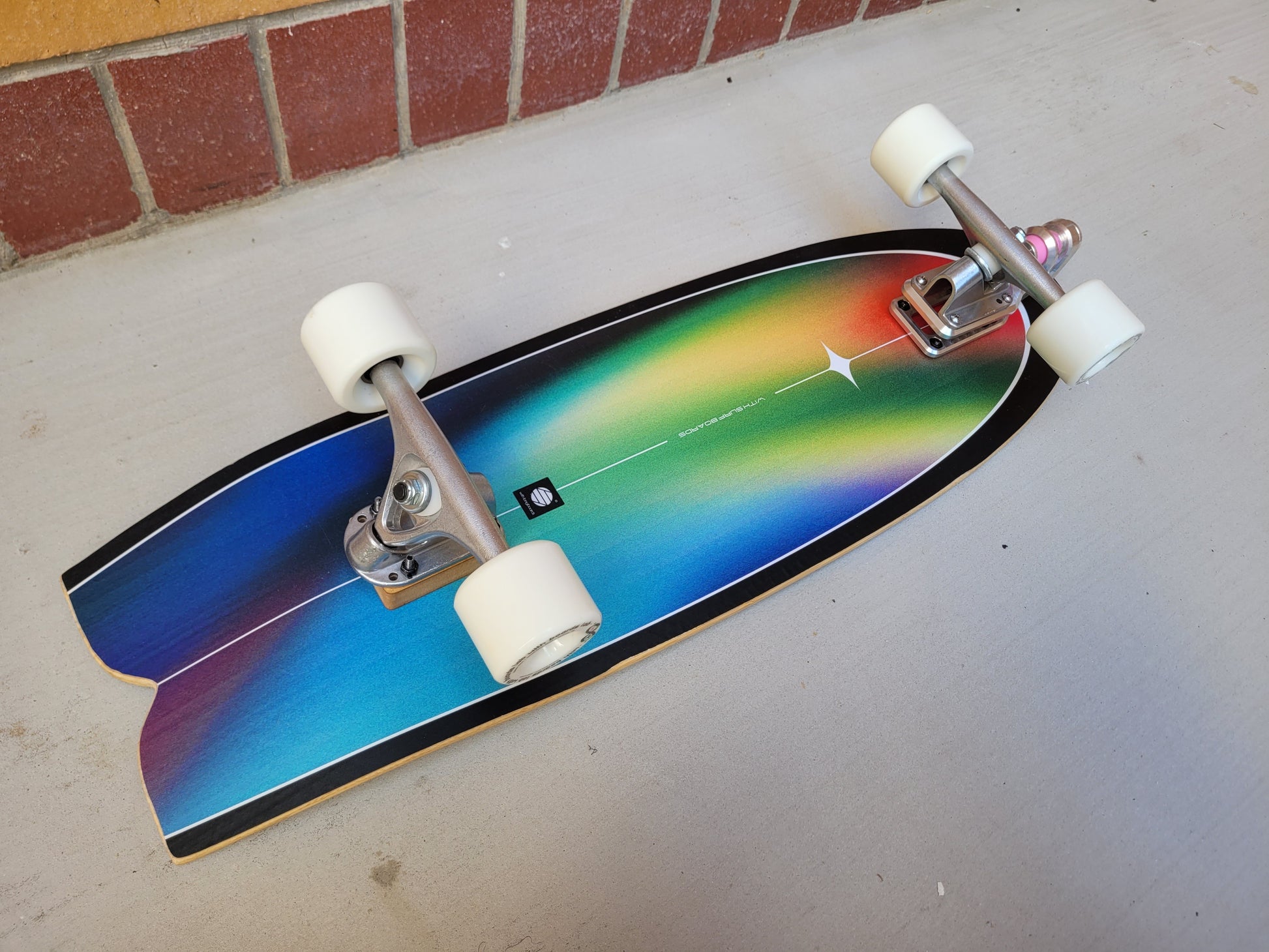 WITH Aurora Green Surfskate - SkatebruhSG Singapore Skateshop