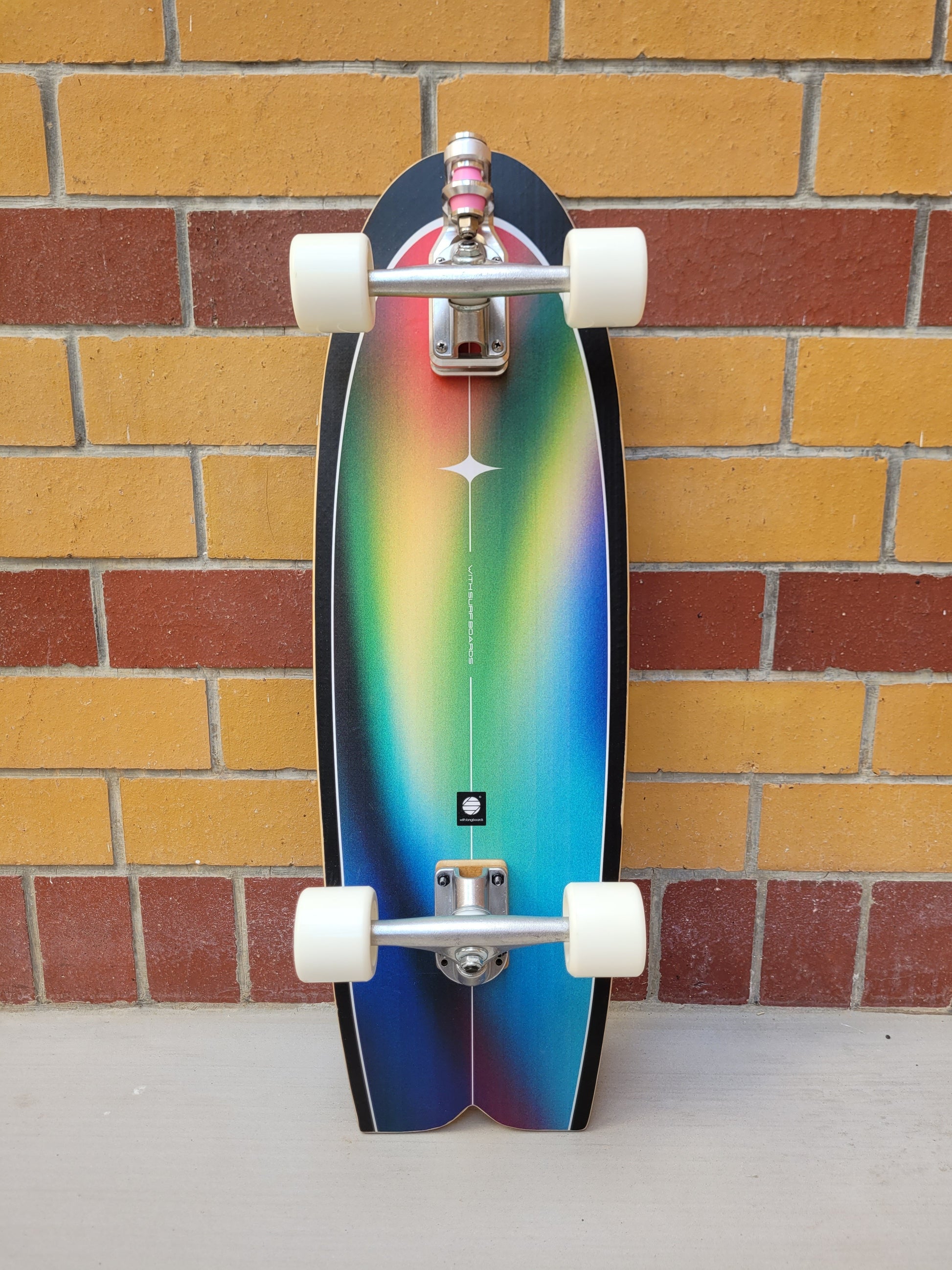 WITH Aurora Green Surfskate - SkatebruhSG Singapore Skateshop