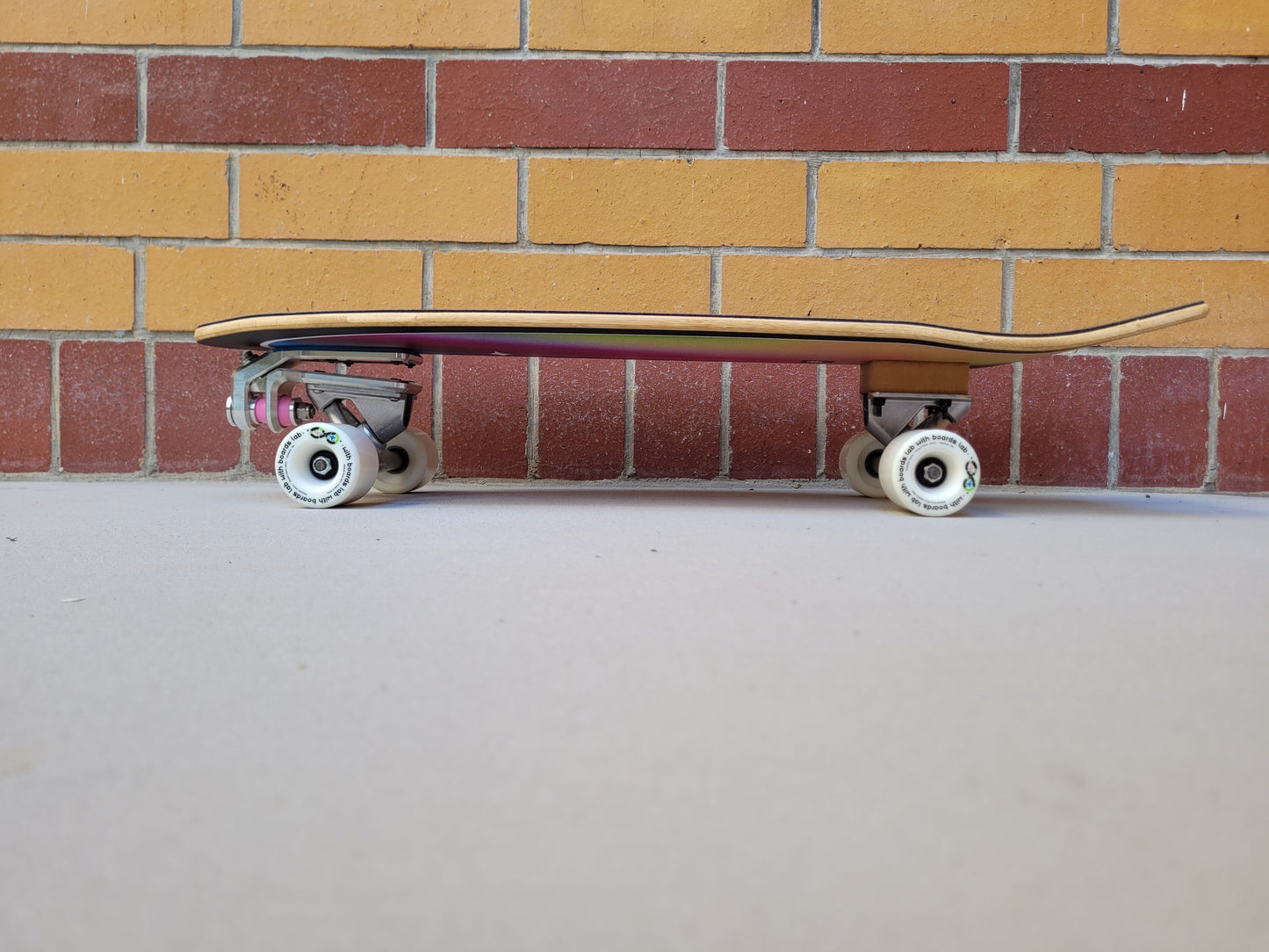 WITH Aurora Red Surfskate - SkatebruhSG Singapore Skateshop