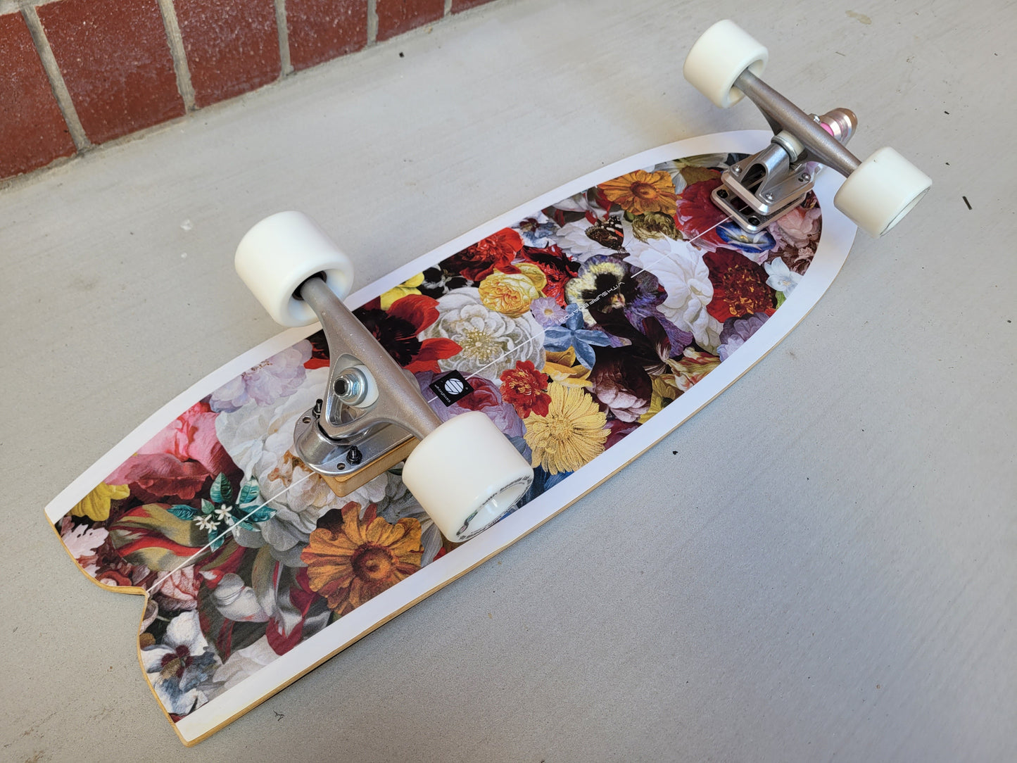 WITH Floral Surfskate - SkatebruhSG Singapore Skateshop