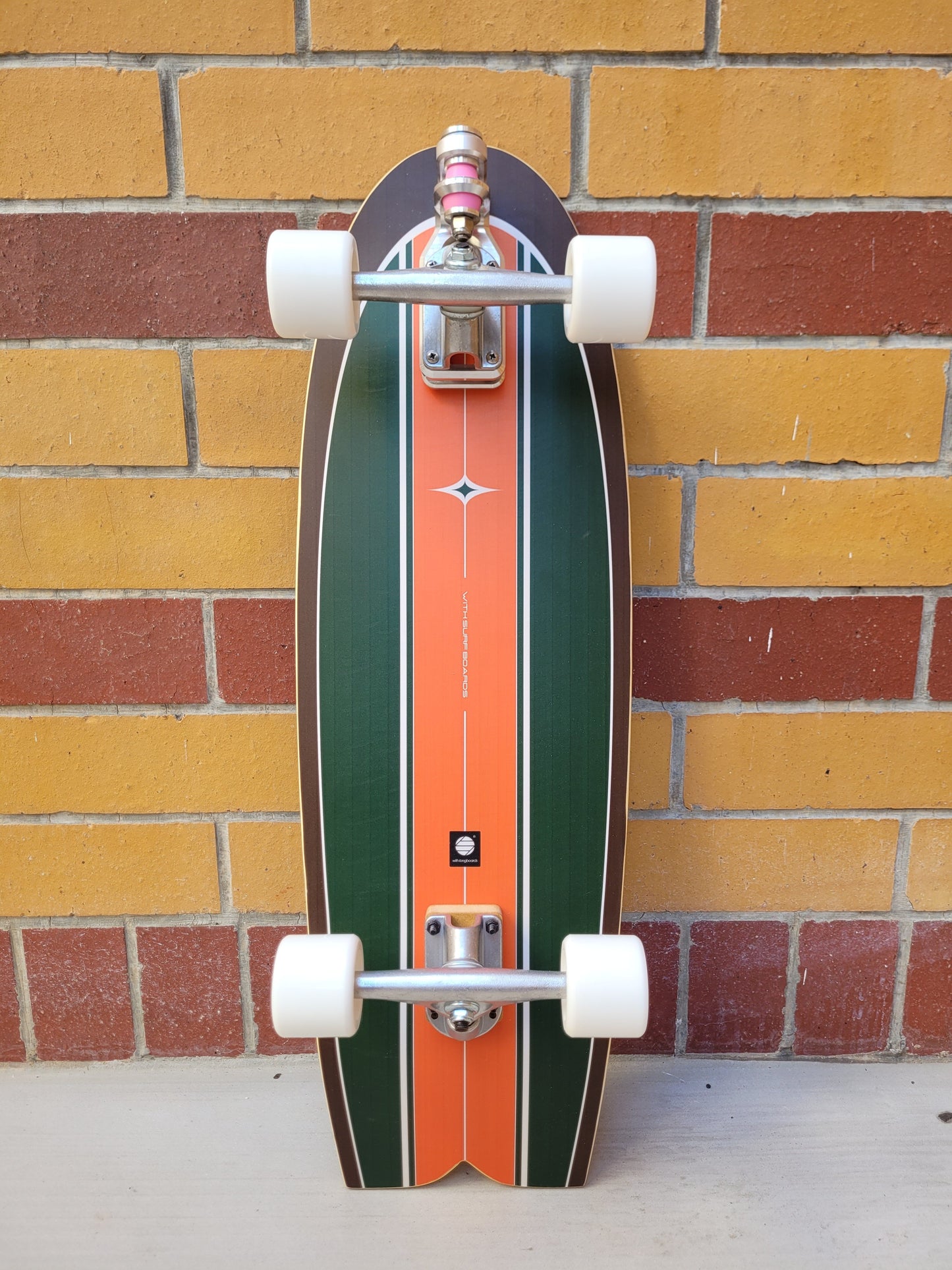 WITH Old Skool Green Surfskate - SkatebruhSG Singapore Skateshop