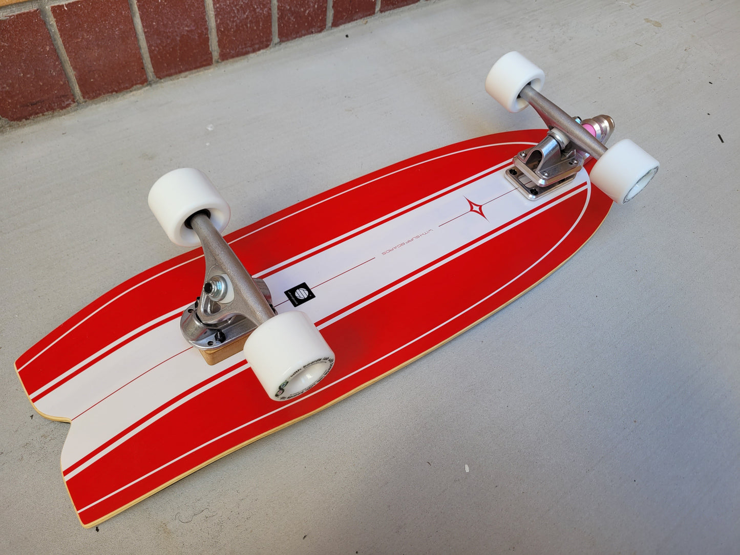 WITH Old Skool Red Surfskate - SkatebruhSG Singapore Skateshop