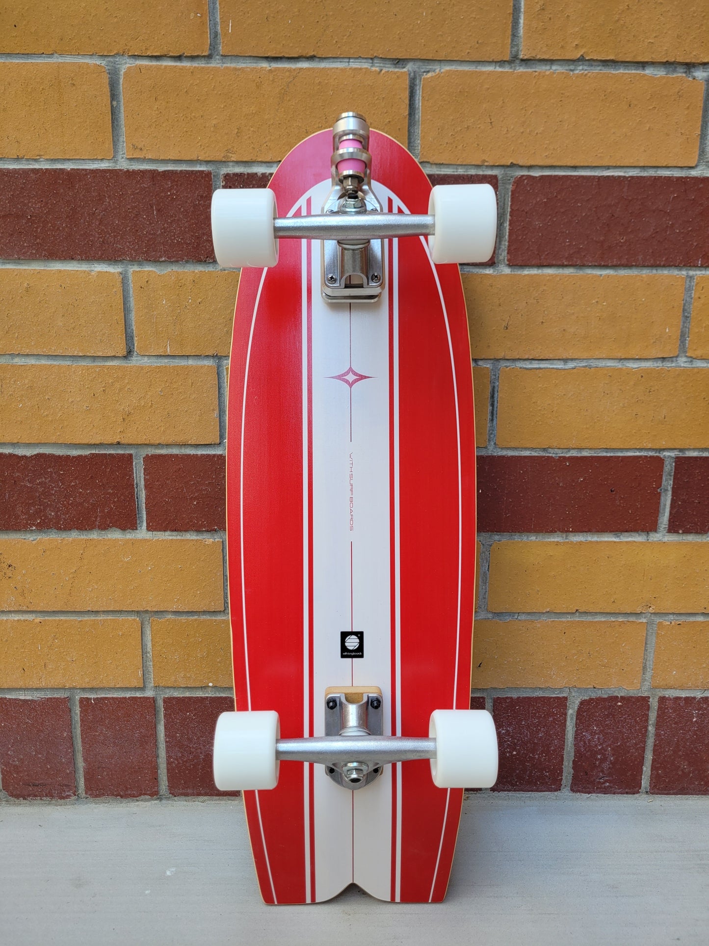 WITH Old Skool Red Surfskate - SkatebruhSG Singapore Skateshop