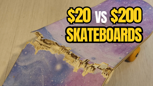 $20 vs $200 Skateboards: What’s the Real Difference?