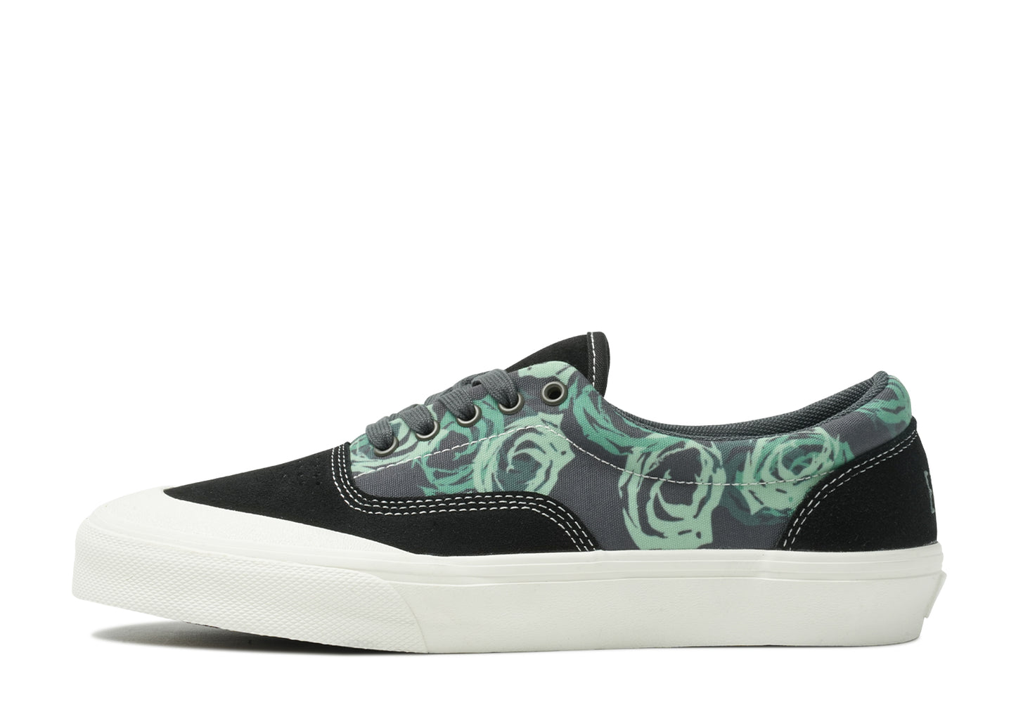 Goluck Joiints Sandwich green floral skate shoes