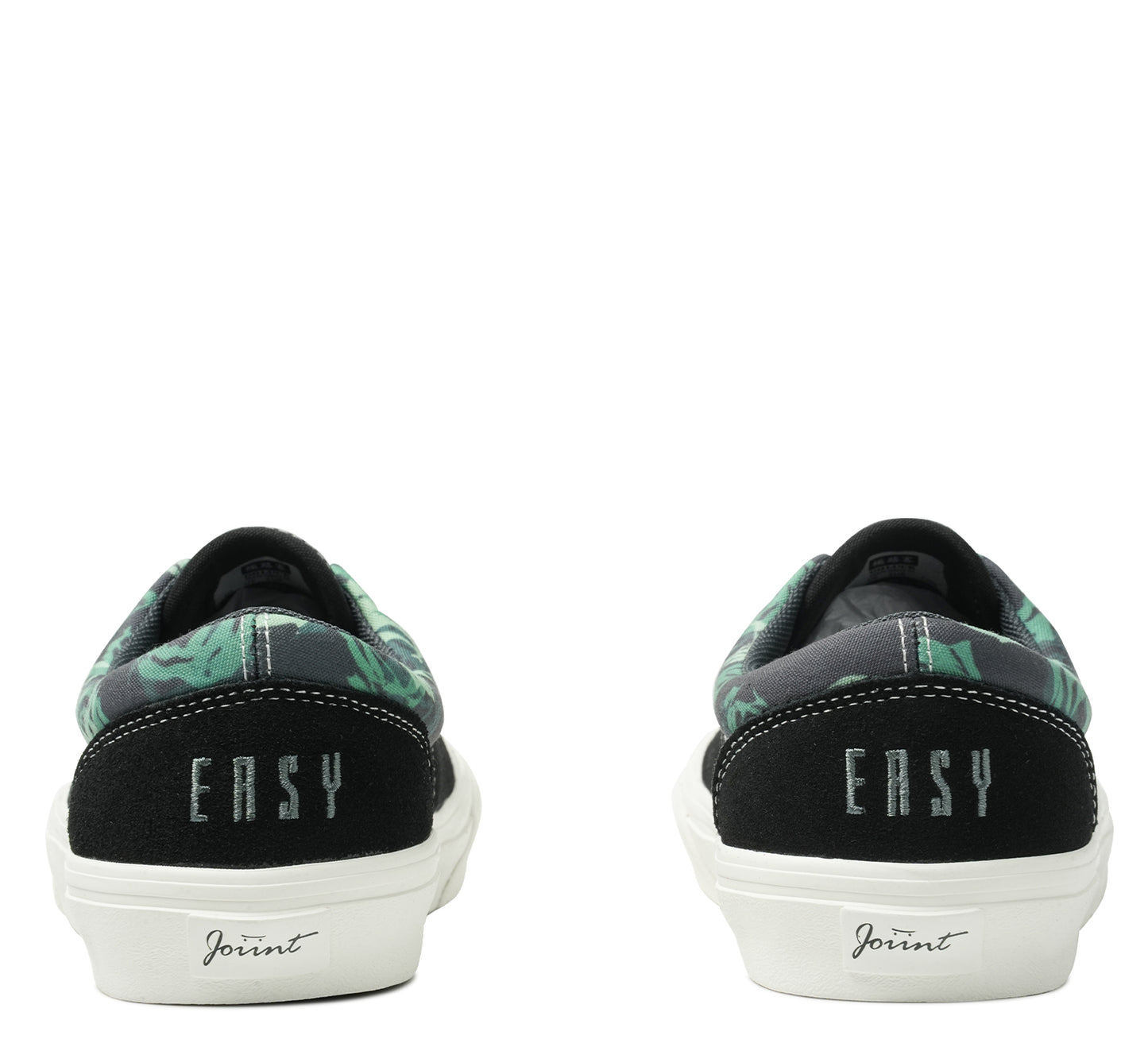 Goluck Joiints Sandwich green floral skate shoes