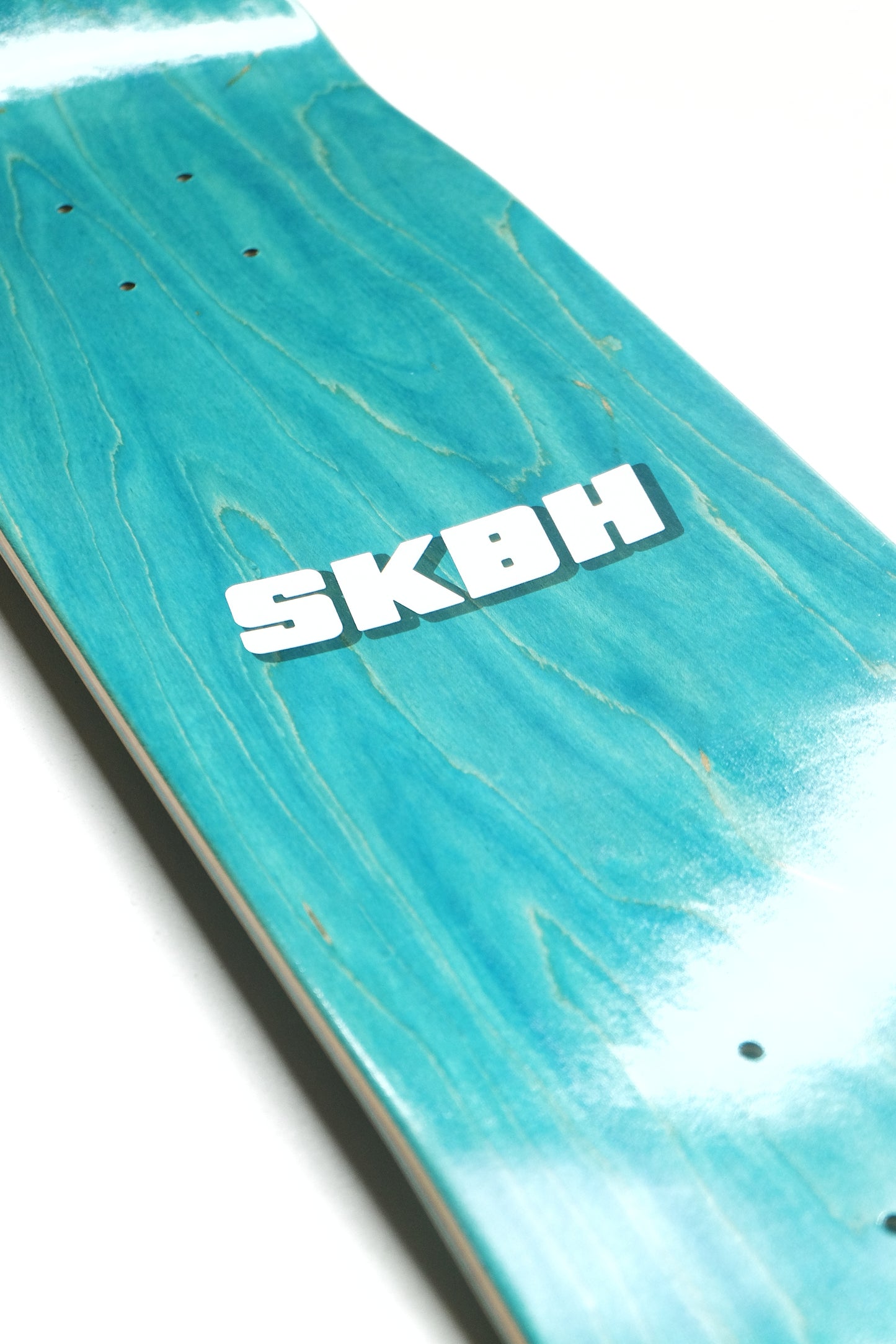 SKBH 8.0" Logo Blue Skateboard Deck