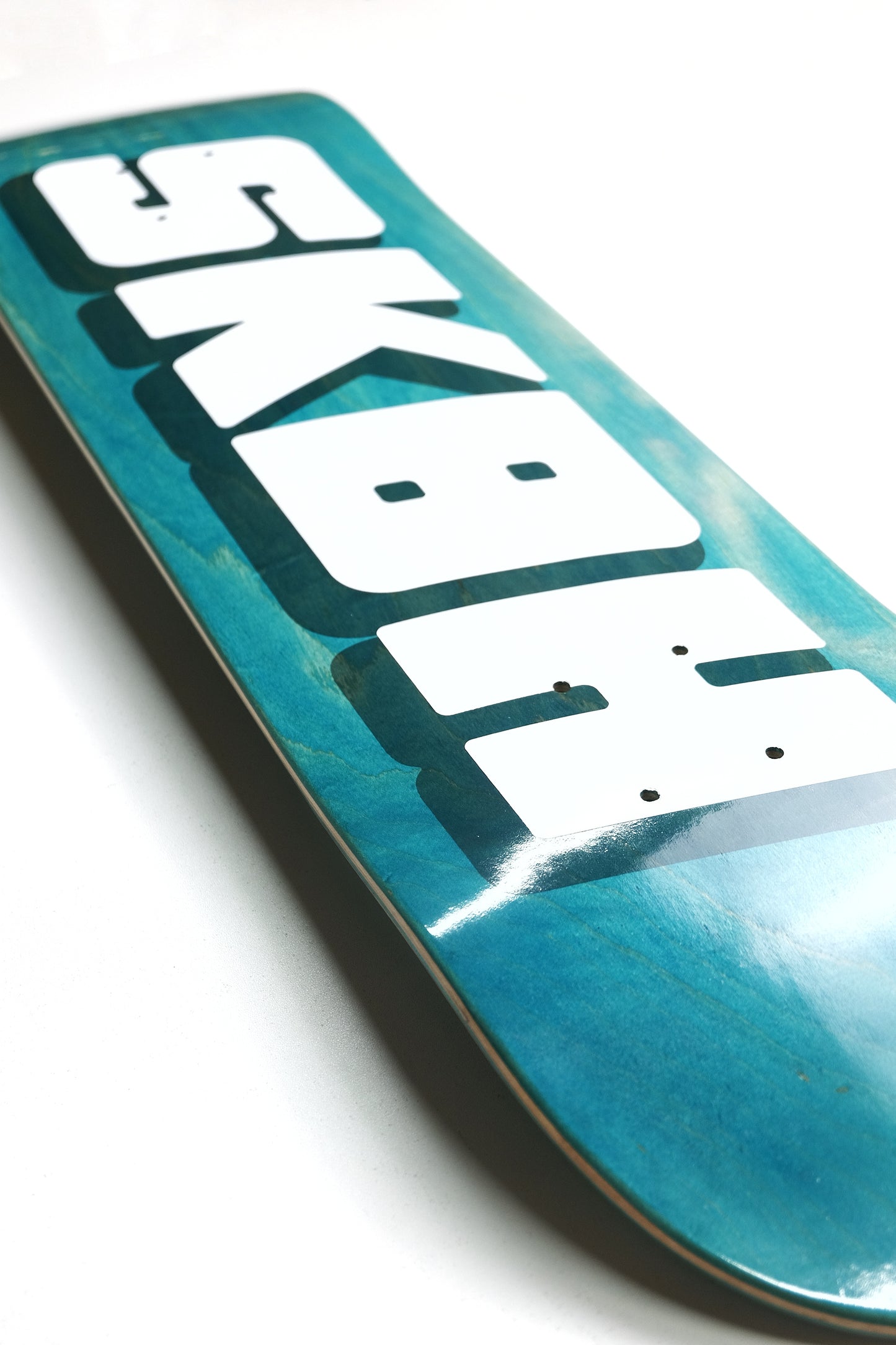 SKBH 8.0" Logo Blue Skateboard Deck