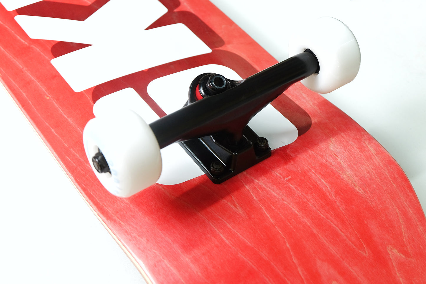 SKBH 8.5" Logo Red Skateboard