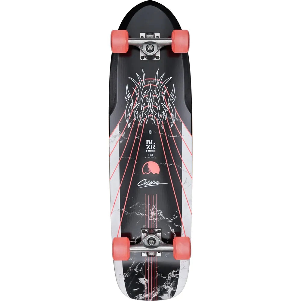 Globe Blazer Fuego Bamboo Red 32" Cruiser Board