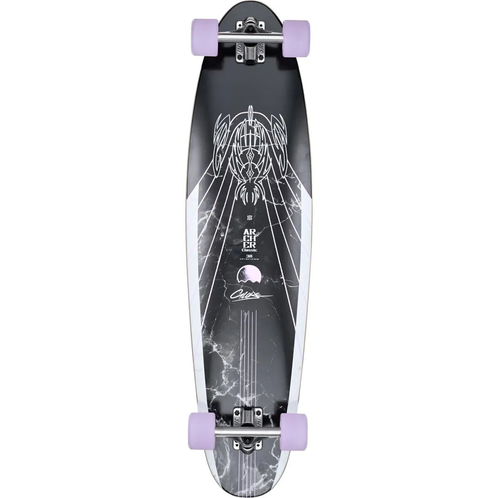 Globe Archer Classic Bamboo Purple 38" Longboard