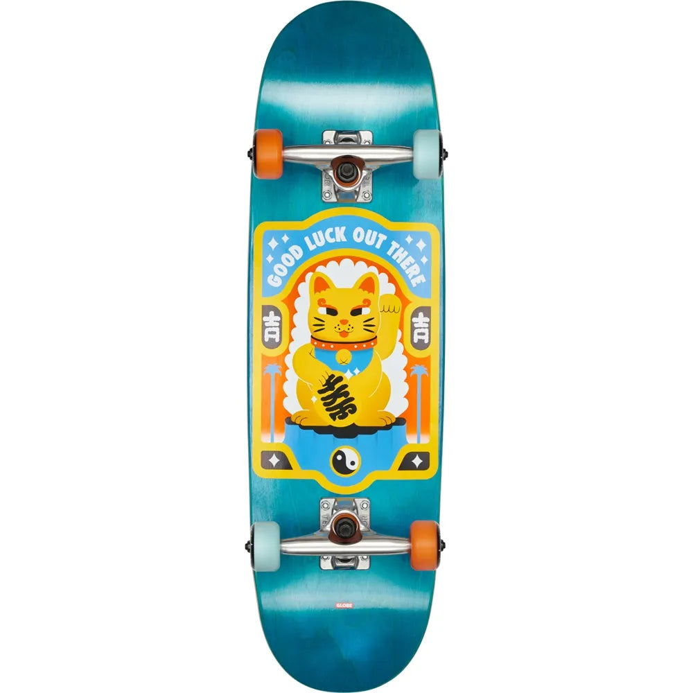 Globe Kids Grip 83 Mid Maneki Neko 8.25" Skateboard
