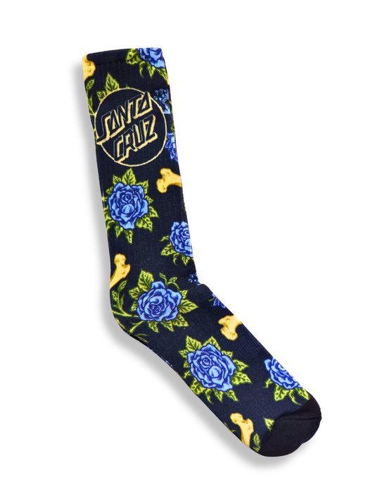 Santa Cruz Dressen roses Crew Skateboarding Socks