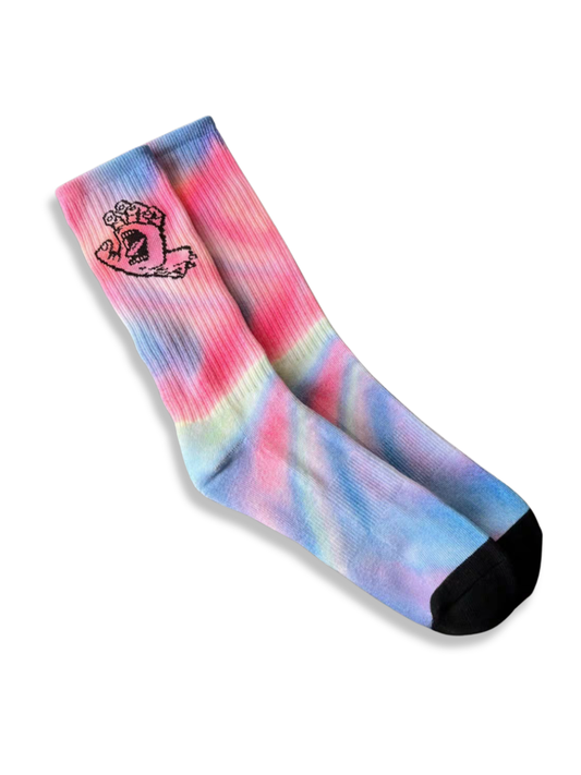 Santa Cruz Tie Dye Crew Skateboarding Socks