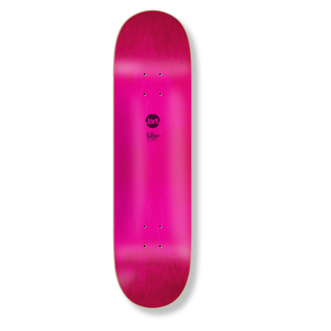 Laser 8.25"x31.85" LC Jart Skateboard Deck
