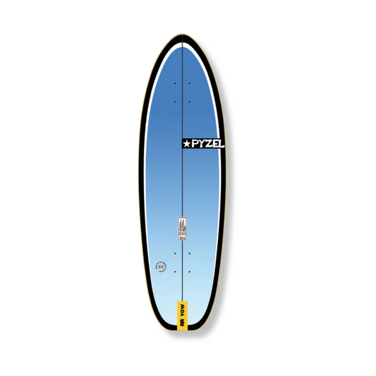 Shadow 33.5" Pyzel X YOW Surfskate Deck