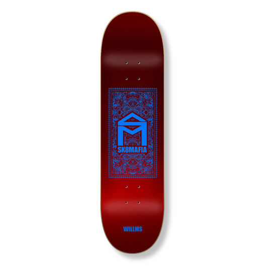 Paisley Foil Willms 8.3"x32" Sk8mafia Skateboard Deck