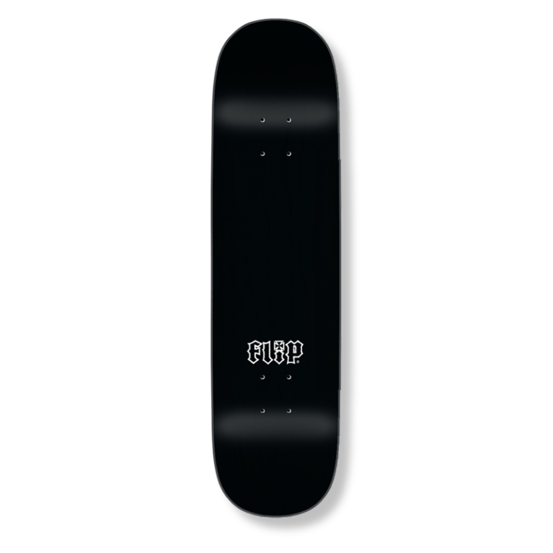 Team Cancelled Dipped Blackout 8.25"x31.71" Flip Skateboard Deck
