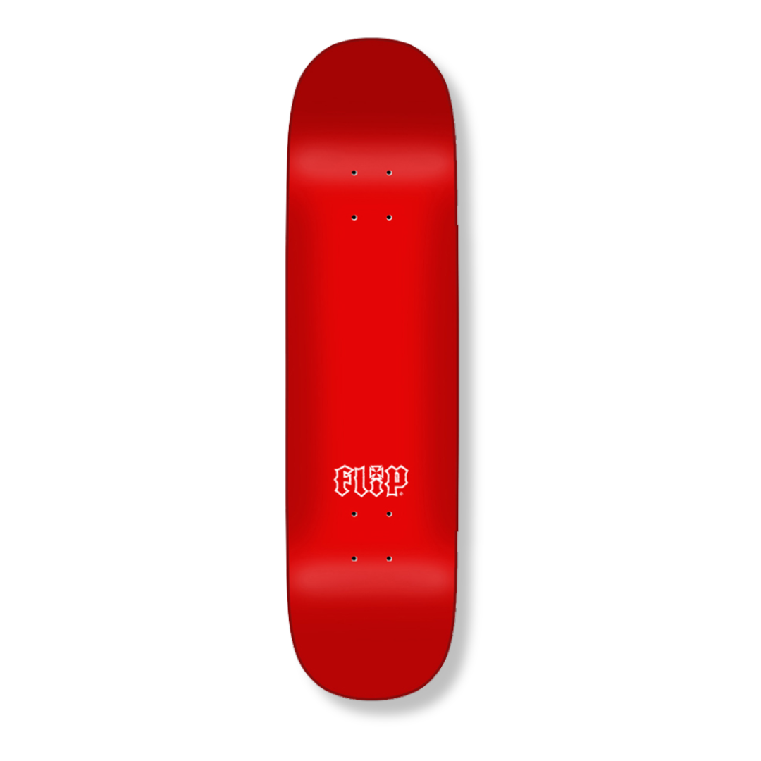 Team Cancelled Dipped Redout 8.0"x31.39" Flip Skateboard Deck