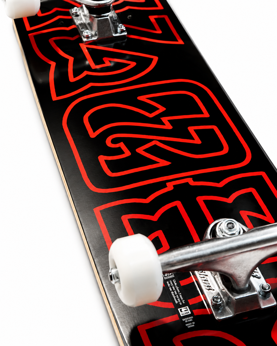 Globe G0 Heyman Black Red 8.0" Skateboard