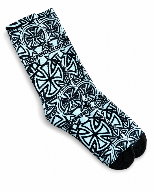 Independent All Over Skateboarding Socks