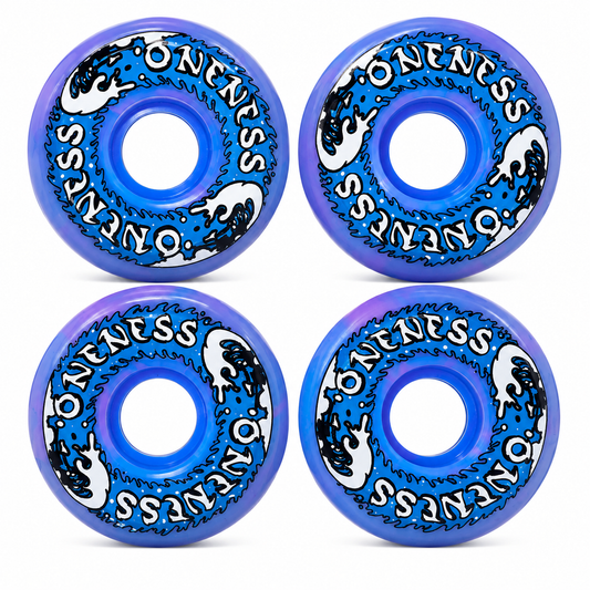 Oneness Wheels FUN Series Vortex Pink Blue 56mm 99A