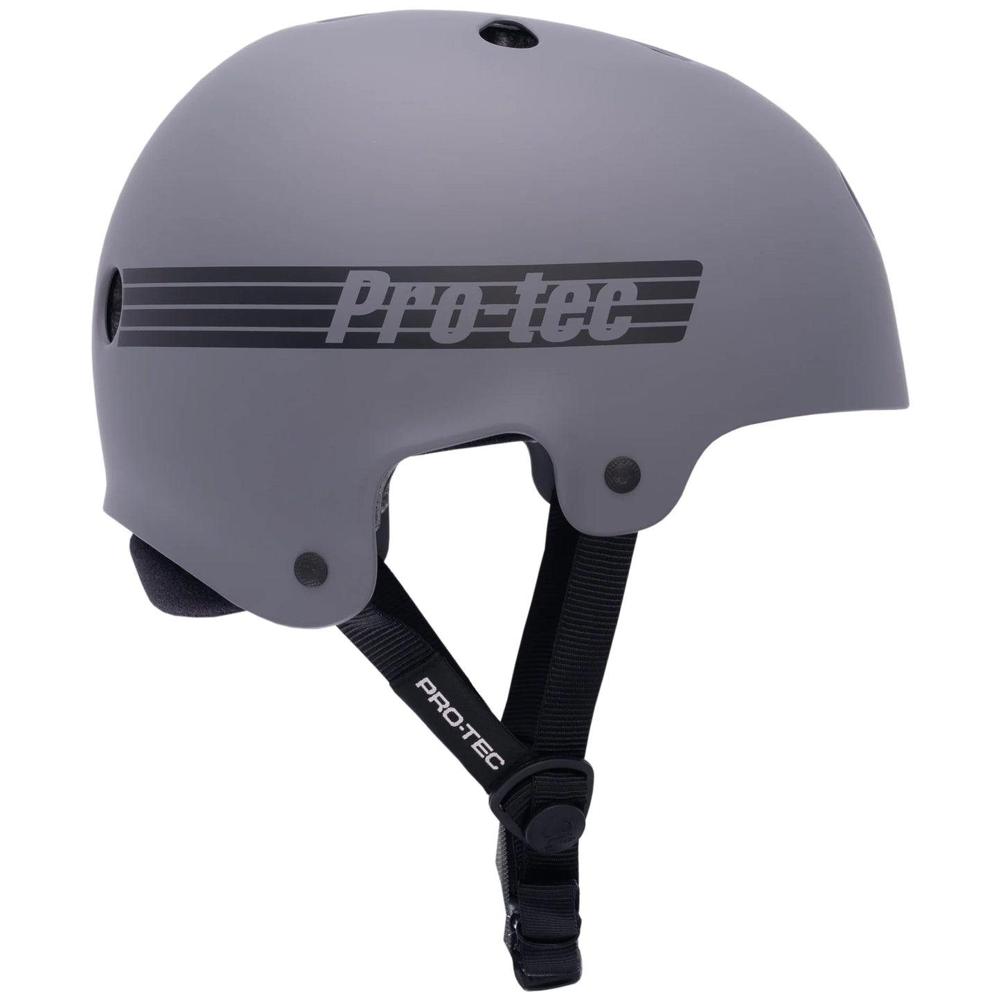 Old School LOW PRO Certified Helmet Asia Fit - Matte Grey
