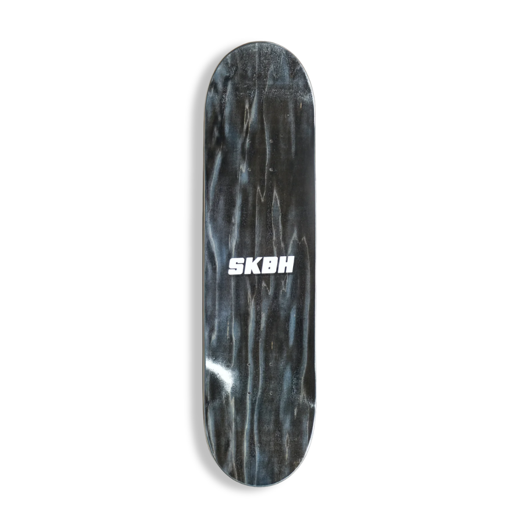 SKBH 8.25" Logo Black Skateboard Deck
