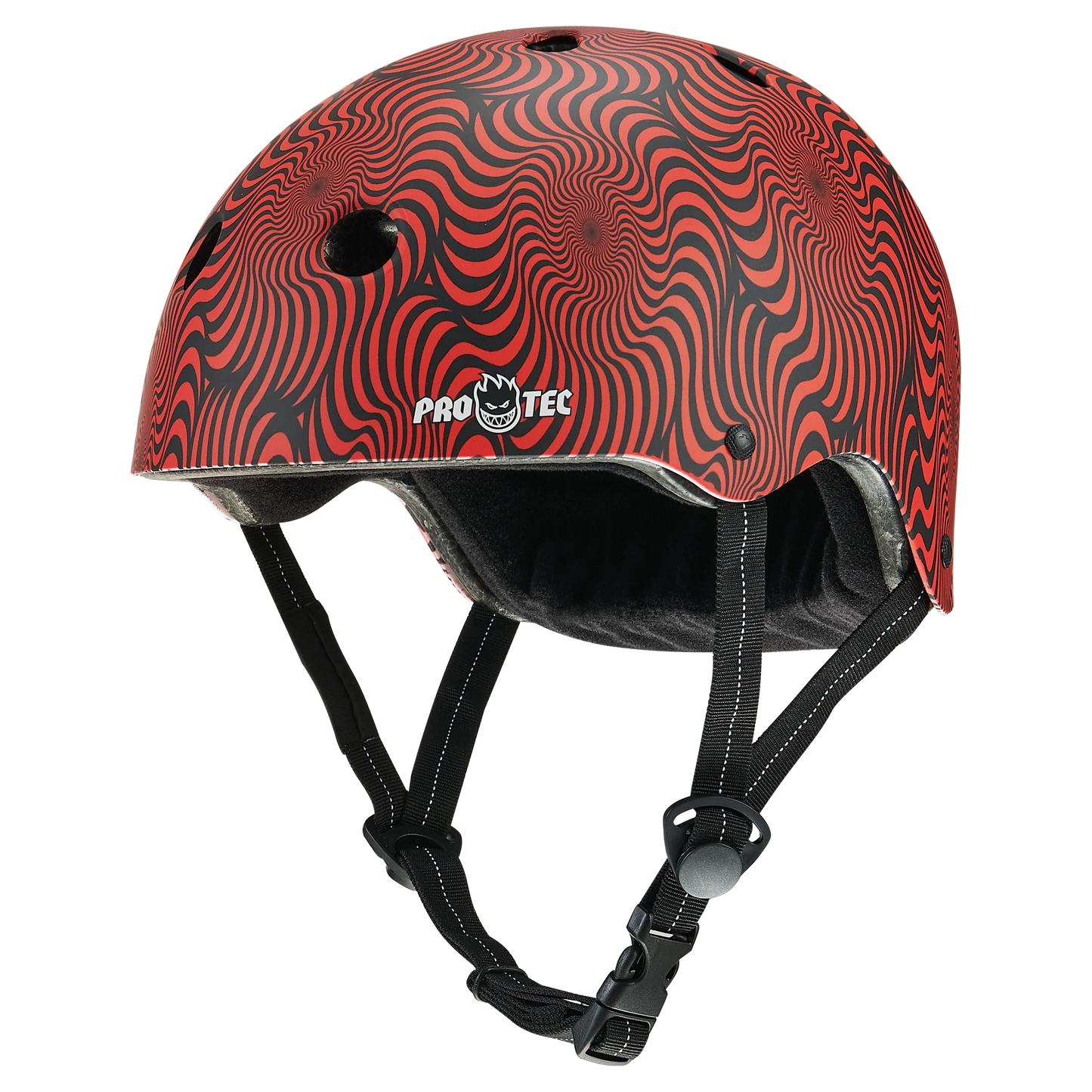 LOW PRO Certified Helmet - Spitfire Signature Edition - Red Swirl
